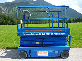 Scheren-Arbeitsbühne Upright